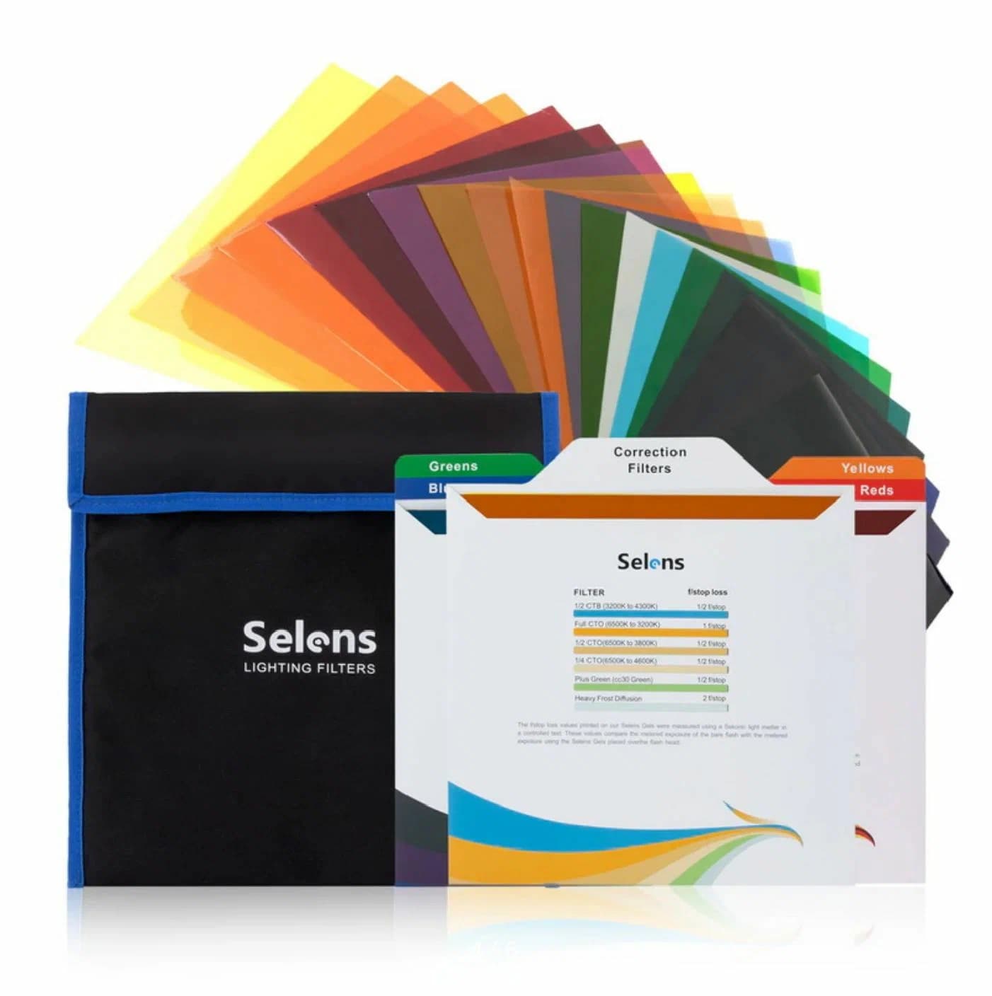 Selens UF3 Цветные фильтры для осветителя