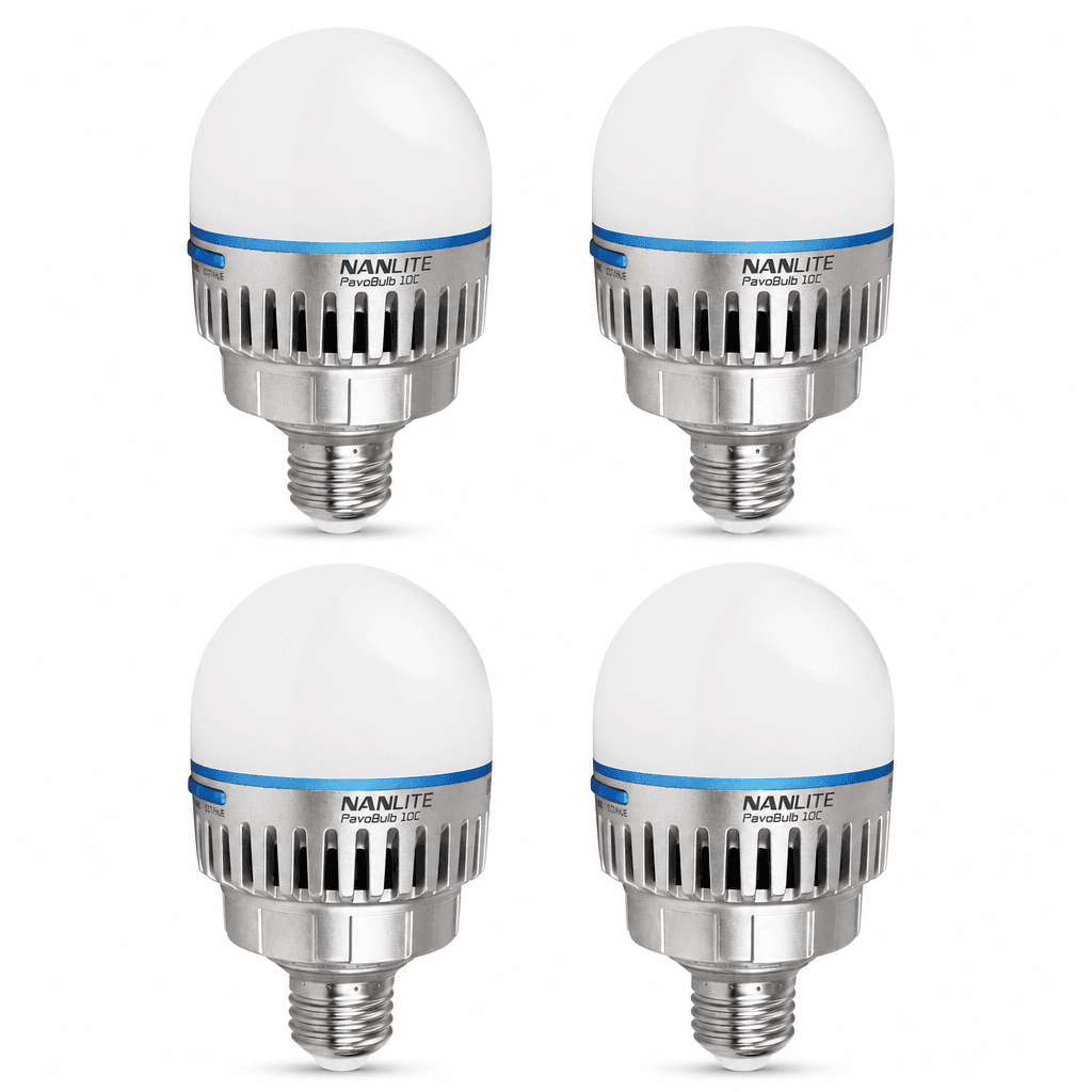 Nanlite PavoBulb 10C 4-Kit (4 лампы и аксессуары)