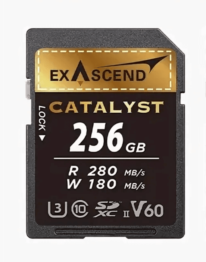 Карта памяти Exascend Catalyst SDXC UHS-II V60 256GB