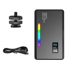Портативный RGB свет VIJIM, аккумуляторный