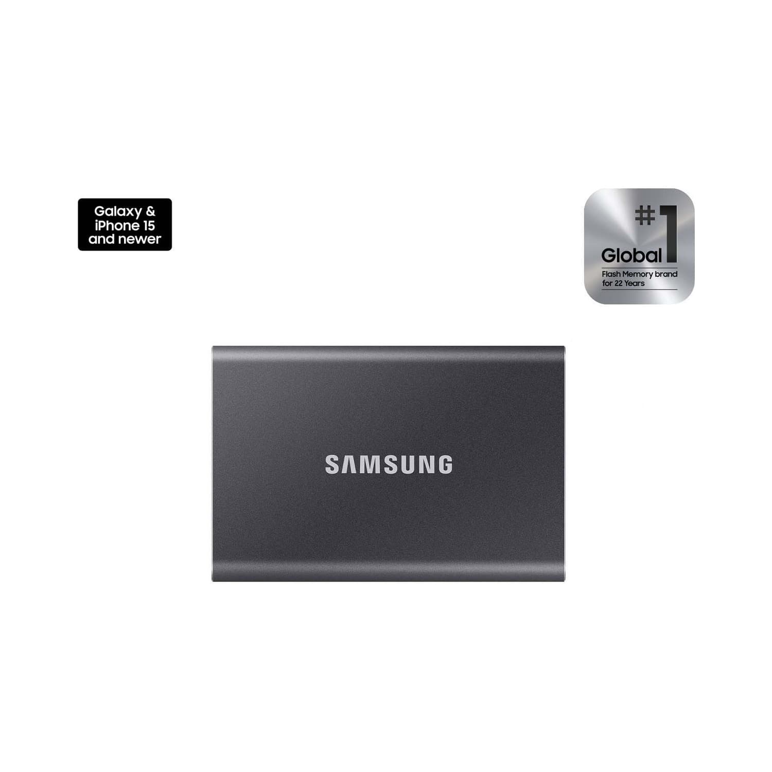 Samsung Portable SSD T7 1 ТБ, внешний SSD USB 3.2 Gen2