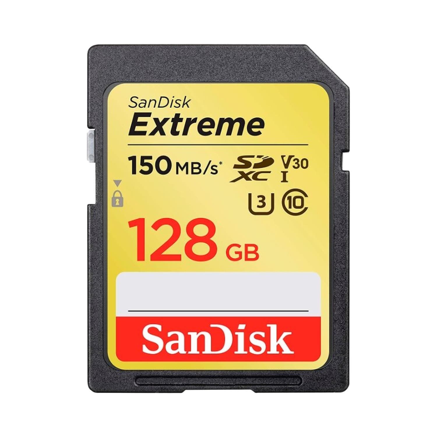 SanDisk Extreme SDXC 128 ГБ, UHS-I V30, 150 МБ/с
